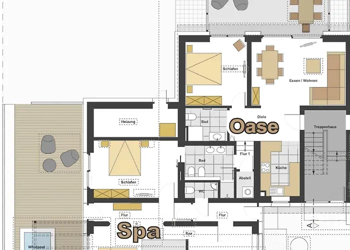 Wellness House Oase Mit Whirlpool